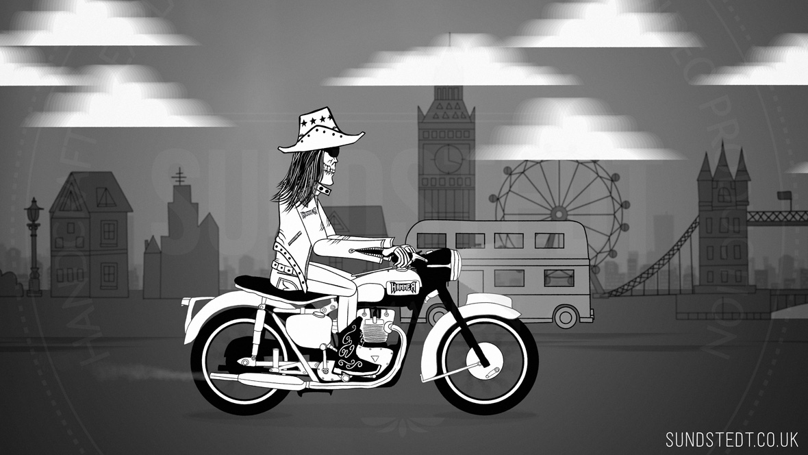 Looping Paper Cutout animation - Sundstedt Animation