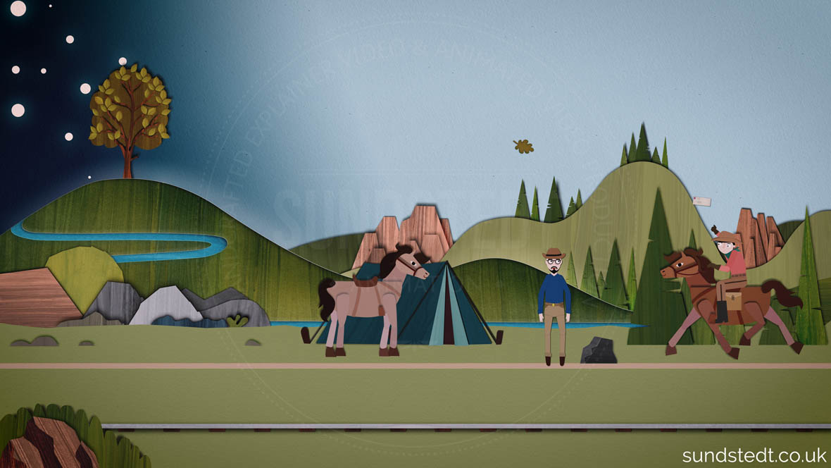 paper animation stop motion animation - Sundstedt Animation