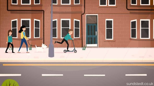 International Diabetes Federation 2D animation frame