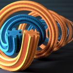 CINEMA 4D – Formula Object + Wireframe + DOF Test