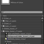 Replace and Reconnect a PSD file in After Effects