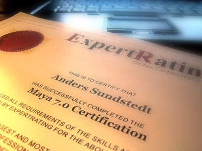 autodesk maya certification