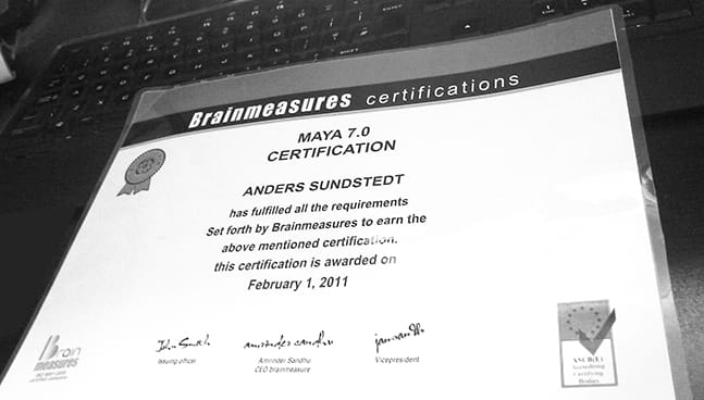 autodesk maya certification