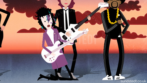 animated music video production by Sundstedt Animation