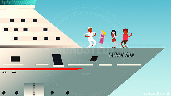 Cayman Dance Animated Music - Sundstedt Animation (0-03-02-04)