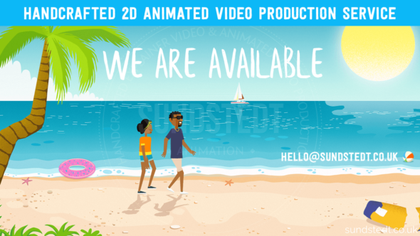 2D Animation and Motion Design Services Available