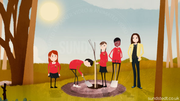 New ECO-Schools Explainer Video Artwork - Sundstedt Animation