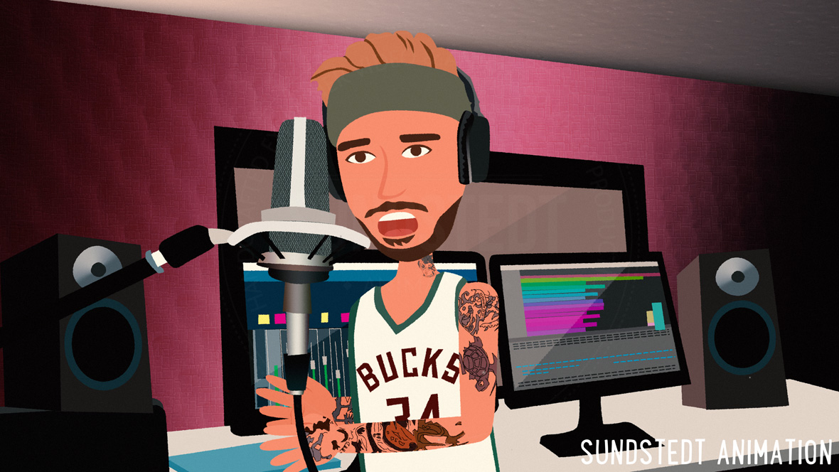 Animated Rap Music Video Production Service - Sundstedt Animation