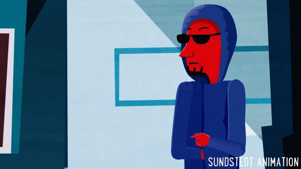 Kype Poka Animated Music Video - Sundstedt Animation - Drug Dealer