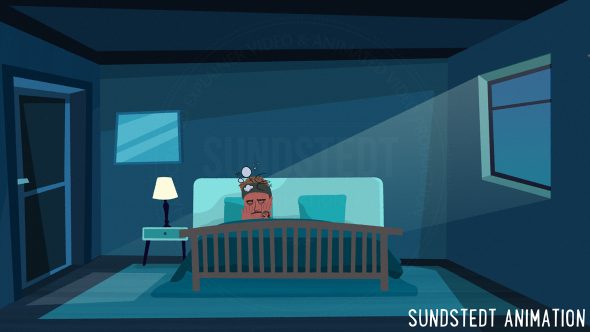 Kype Poka Animated Music Video - Sundstedt Animation - Bedroom