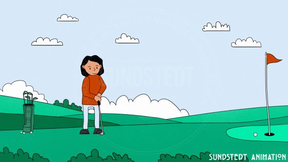 Scottish Golf 2D Animated Explainer Video - Sundstedt Animation (0-01-21-07)