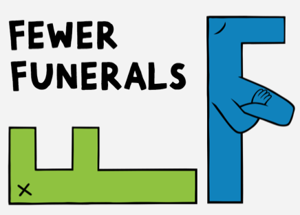 Fewer Funerals Logo
