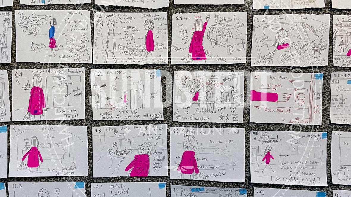 sofik-storyboard-rough-sketch-sundstedt-animation-studio-lyric-video