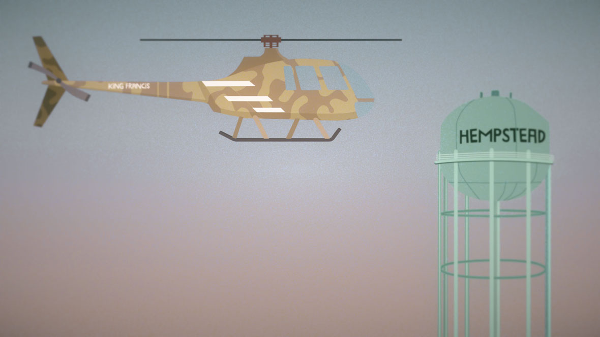 Helicopter and Water Tower Sundstedt Animation