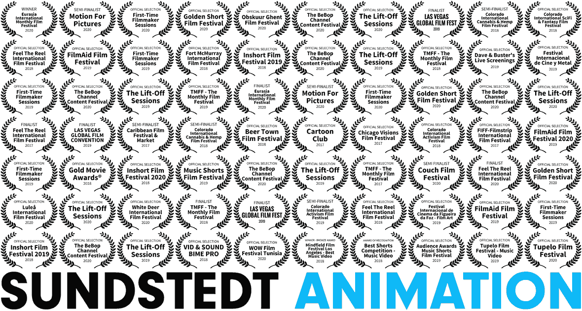 2D Animated music video production company Sundstedt Animation