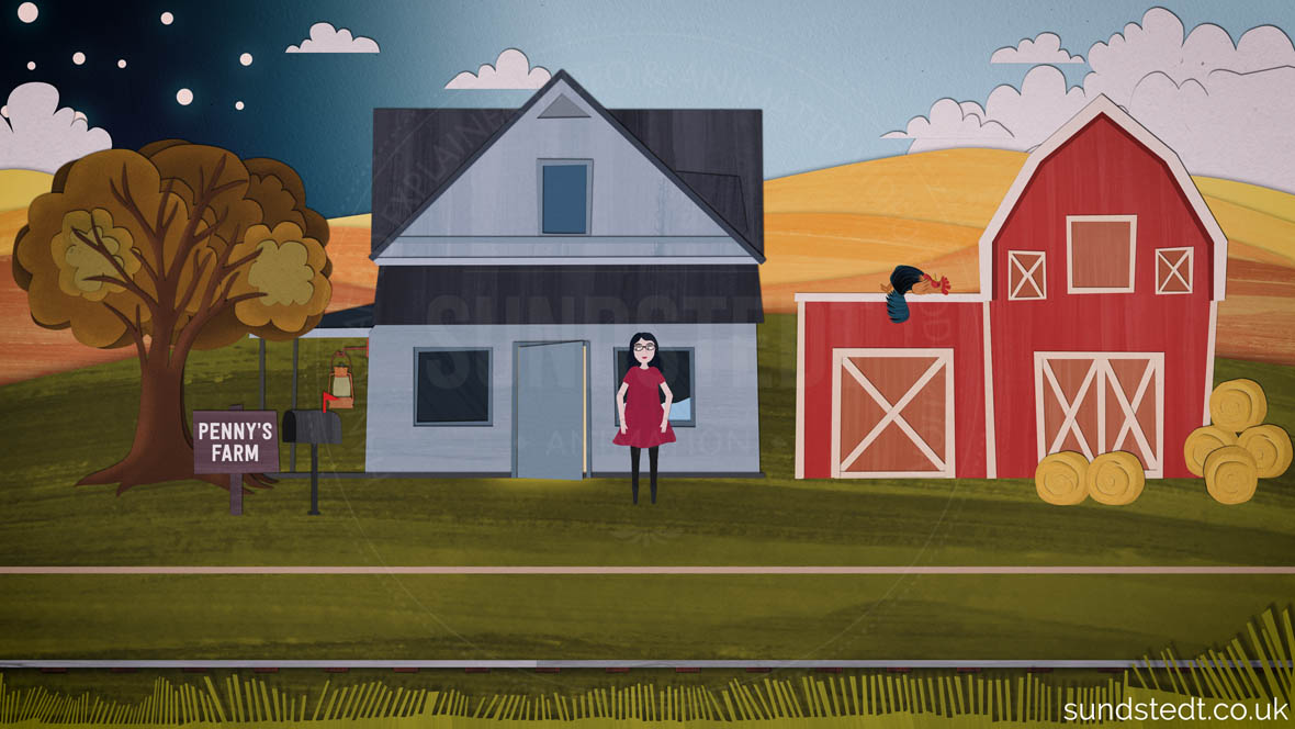 independent digital paper cutout animation studio in Glasgow