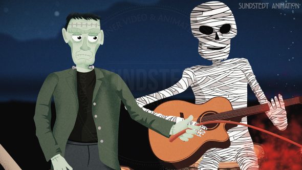 Image 13 from The Wolfman Animated Music Video by Sundstedt Animation