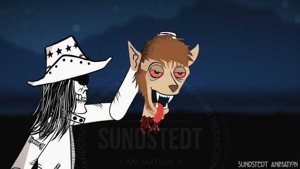 Image 1 from The Wolfman Animated Music Video by Sundstedt Animation