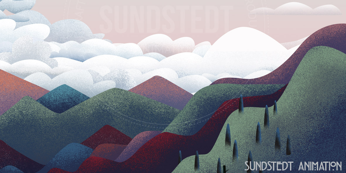 The Big Baloon to the Moon - Behind the Scenes Artwork by Anders Sundstedt 6