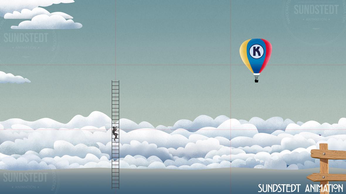 The Big Baloon to the Moon - Behind the Scenes Artwork by Anders Sundstedt 5