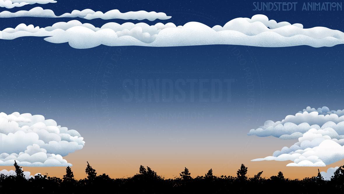 The Big Baloon to the Moon - Behind the Scenes Artwork by Anders Sundstedt 7