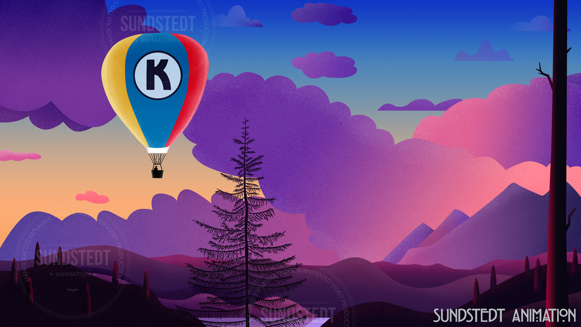 The Big Baloon to the Moon - Behind the Scenes Artwork by Anders Sundstedt 4