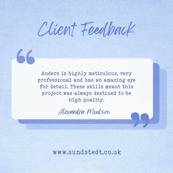 Research & Science Communication Client Feedback on Sundstedt Animation